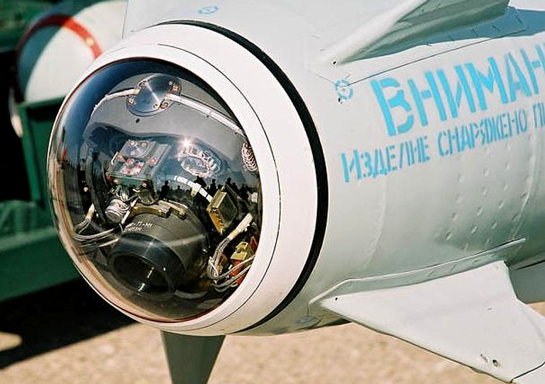 Arkasiraee's tweet photo. Missile seekers do not observe targets directly because every optical and infrared tracking system depends entirely on a transparent structural window surviving aerodynamic heating, vibration, and optical distortion at high velocity.

Optical seeker windows operate under supersonic and hypersonic regimes where stagnation temperatures exceed 500°C to 1000°C+, while enduring launch shock, vibration, rain erosion, and particle impact that continuously stress structural integrity and optical transmission stability.

These systems must transmit infrared radiation across MWIR (3–5 µm) and LWIR (8–12 µm) bands with strict refractive index uniformity and nanometer-class surface control, where sub-micron defects directly scatter energy and degrade seeker tracking accuracy.

Materials such as Sapphire, Spinel, and ALON dominate because they combine hardness, thermal shock resistance, and infrared transparency, with sapphire relying on single-crystal Al₂O₃ strength while advanced transparent ceramics improve isotropic optical behavior under extreme thermal cycling.

Manufacturing becomes an optical purity problem rather than a ceramic forming problem, requiring ultra-high purity powders, pore-free sintering, and nanometer-level polishing where microscopic porosity or grain boundary contamination directly increases wavefront distortion and reduces signal-to-noise performance.

At hypersonic speeds, aero-optic distortion arises as thermal gradients and boundary layer turbulence bend incoming wavefronts, altering refractive index locally and degrading target discrimination even when the sensor electronics remain fully functional.

Failure propagates as a chain where thermal stress or erosion induces optical distortion, refractive instability reduces tracking fidelity, guidance correction diverges, and intercept probability collapses despite correct propulsion performance.

Industrial capability is concentrated in the United States, Russia, China, and a narrow set of advanced optical ceramic manufacturers because producing large defect-free transparent structures that survive aerodynamic loading while maintaining optical precision requires tightly controlled crystal growth and nanometer-scale finishing ecosystems.

Advanced seeker window systems can cost $50,000 to $250,000 per missile, reflecting not material cost but extreme defect-free manufacturing, polishing, and validation infrastructure required for hypersonic optical survivability.

Optical seeker windows are not transparent covers but aerothermally stressed precision optical structures where microscopic imperfections directly scale into macroscopic missile guidance failure at high velocity.