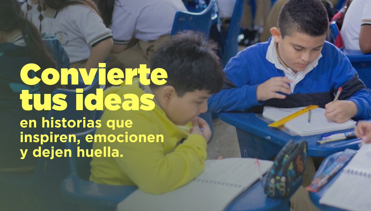 Cultura_Ec's tweet photo. Participa en el concurso literario infantil “Yo cuento”, para niños y jóvenes de Cuarto a Noveno de Educación General Básica. 🧒🏻👧🏻

🚨 ¡Presenta tu obra hasta el 01 de junio!

Conoce las bases 👉 https://t.co/BlYX8jVBSG https://t.co/diBl5m3mec