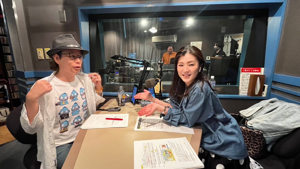 mc_yukiee's tweet photo. サンリオの収録回に張り切ってはんぎょどんTシャツ着てきてくれたよ😍
カワイイ💖
あなたと叶えるバケットリスト📻
聴き逃しもnoteもよろしくお願いします🤲 https://t.co/drKp3AuN5e