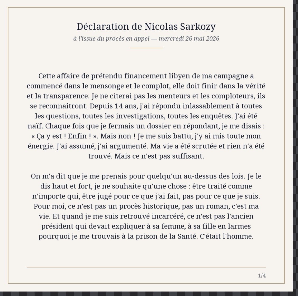 Nicolas Sarkozy tweet media