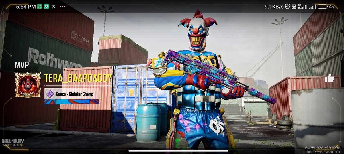 TERABAAP_DADDY's tweet photo. The Latest, #36th Assault Rifle Addition into CODM
Ft. Bal-27 with the Hardest Camo, DAMSCUS๐ฅ
Tagging @MilesMoreOless @igrisTargaryen @Di11zCODM
Check it out Bois๐: https://t.co/4rwkt0CSUT