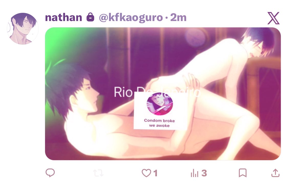 kao tweet media