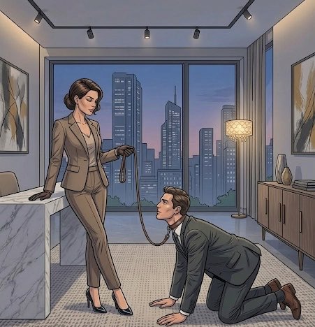 FemdomCuckCaps's tweet photo. Owning him makes him love you more https://t.co/431cERuKOu