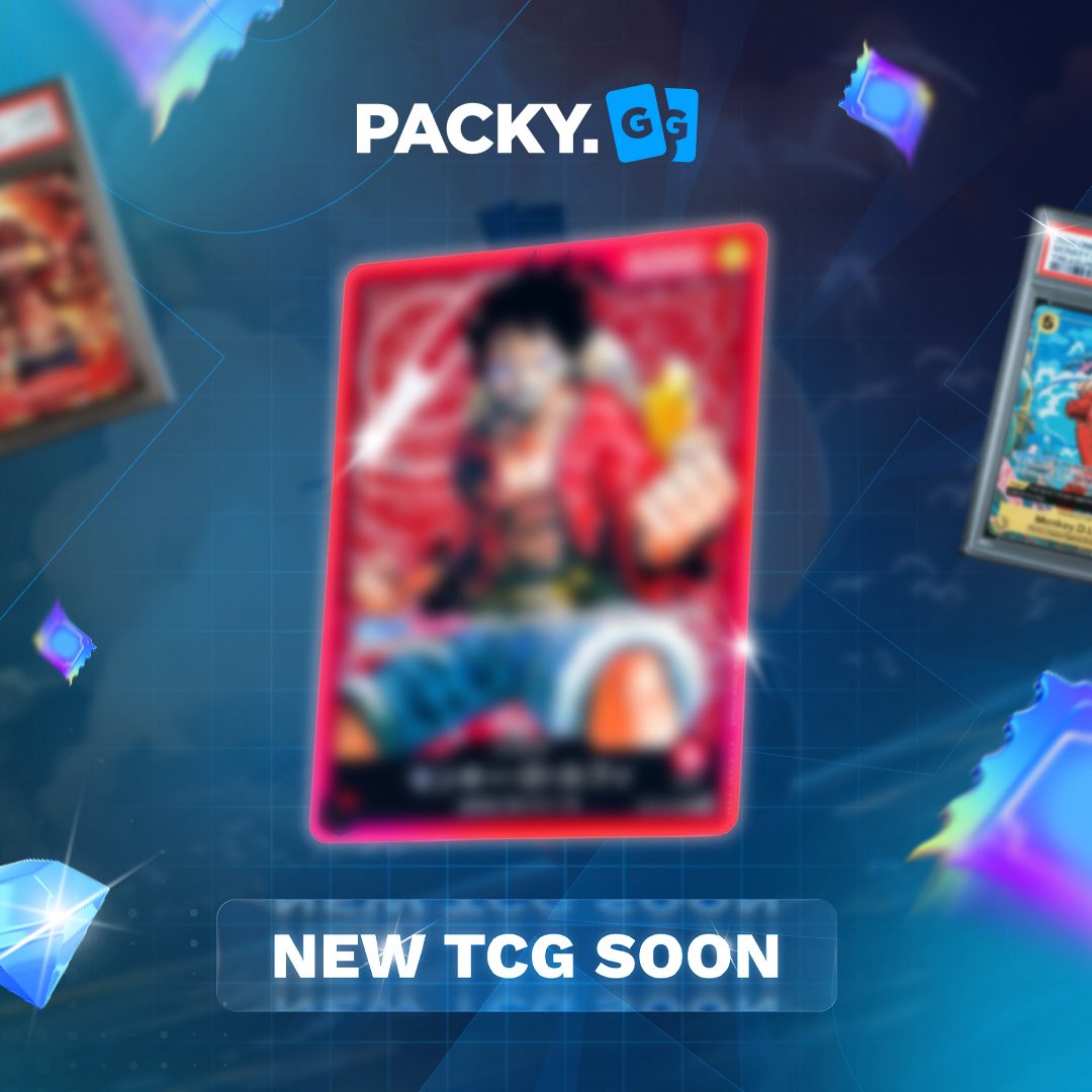 packydotgg's tweet photo. 🚨NEW TCG COMING SOON🚨

Can you guess what it is?

Comment your guess for $50💰 https://t.co/BKoL2sxuhJ