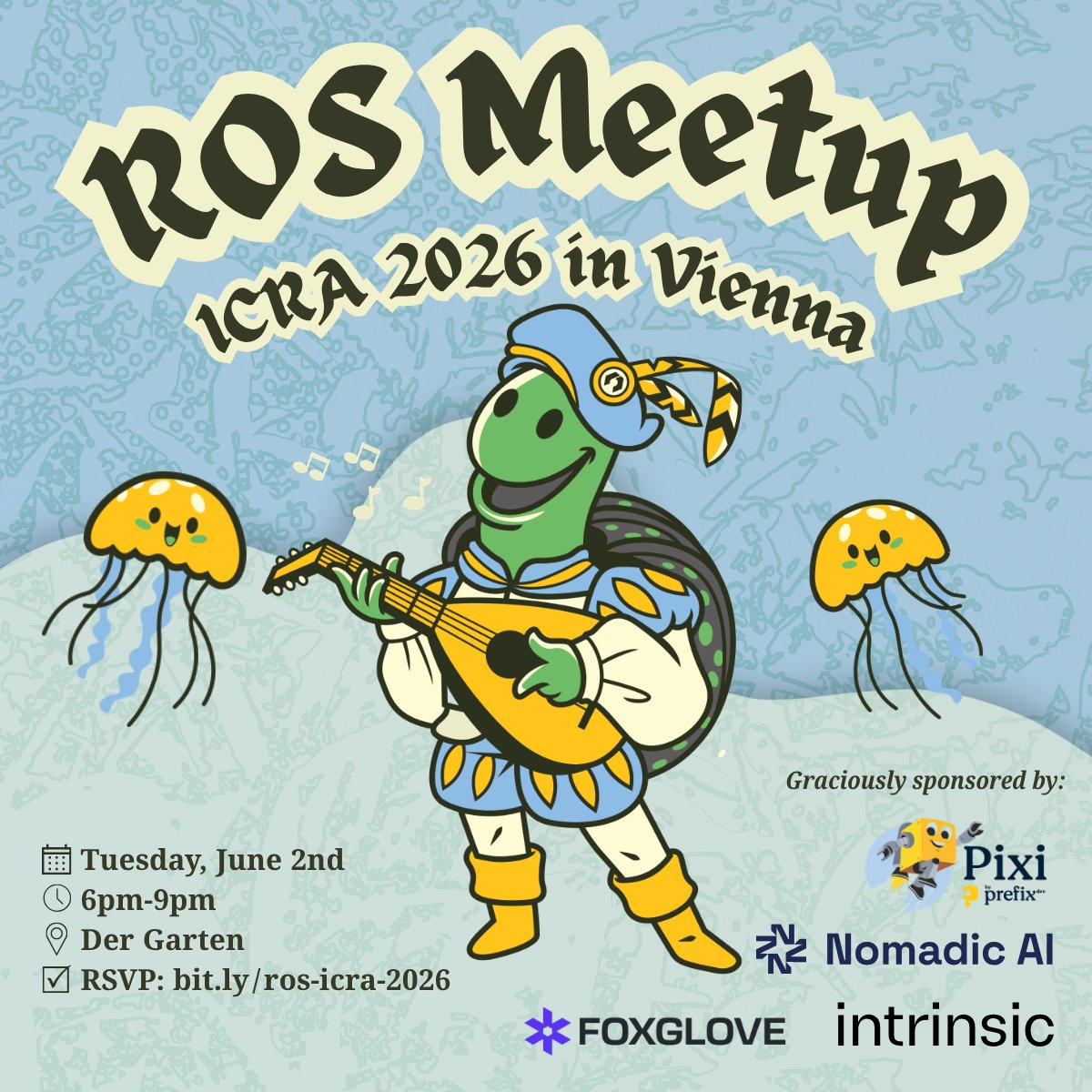 OpenRoboticsOrg's tweet photo. Here is your #ROS and open source robotics news for this week:
 
☀️#ROS &amp; @Dronecode Meetups at ICRA
☀️@IntrinsicAI Challenge narrows to 31 competitors
☀️@PolymathRobots on making ROS executors fast
☀️@SeeedStudio certified open hardware arm
☀️RCLNodeJS version 2.0 drops

⬇️⬇️⬇️ https://t.co/zws7e42pm9