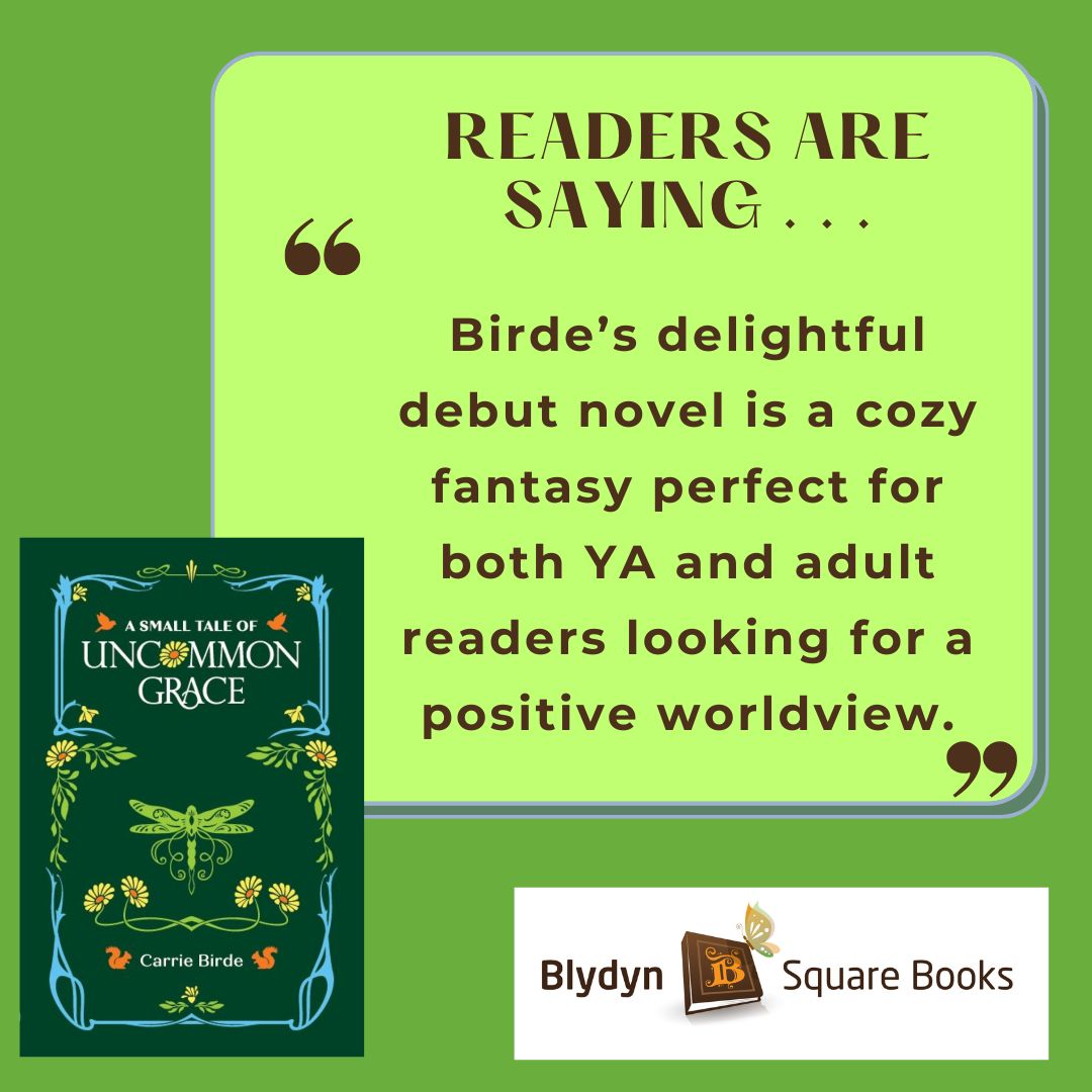 BlydynSquare's tweet photo. See what readers are saying about author Carrie Birde's novel A Small Tale of Uncommon Grace! https://t.co/6jwnceoC0Z