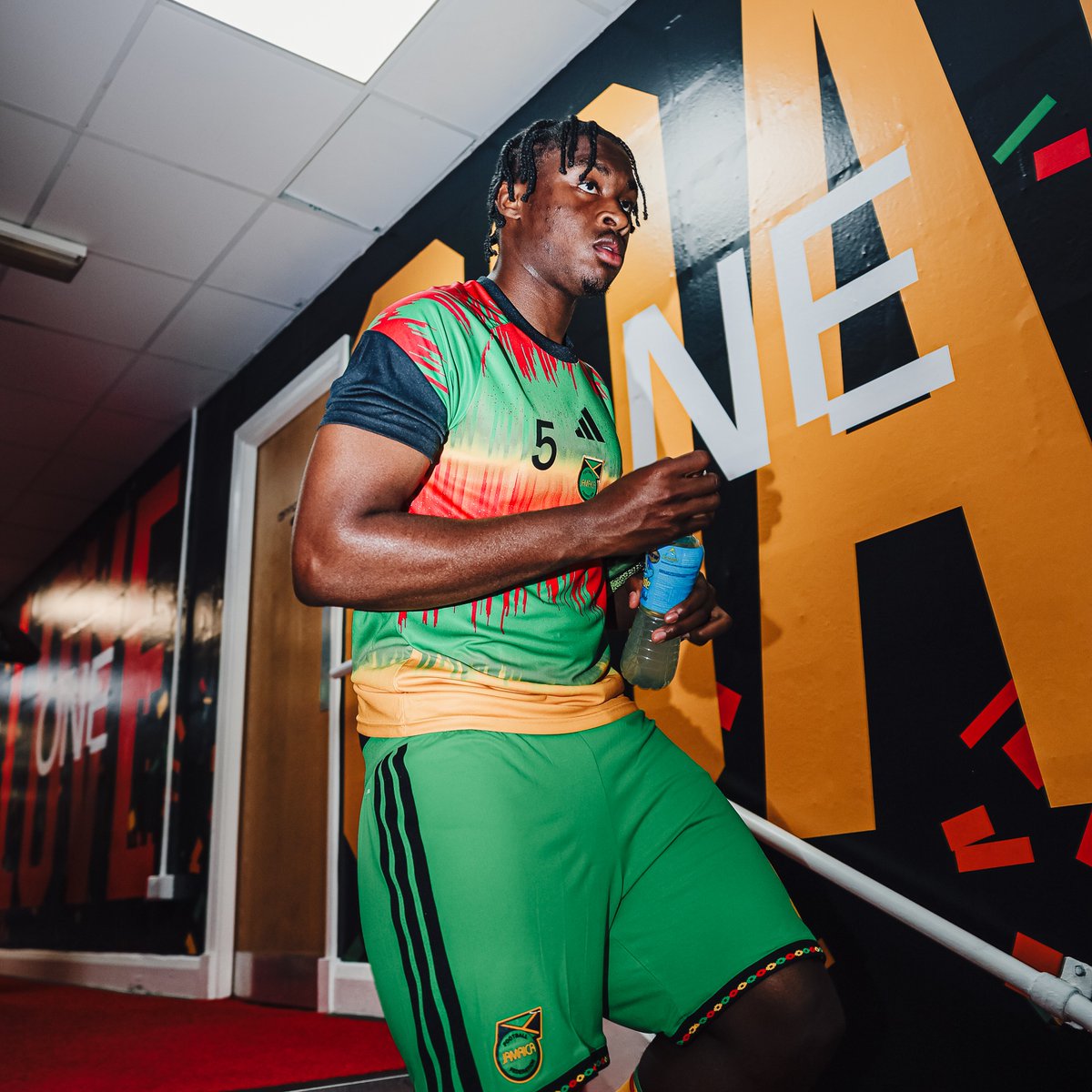 WFCOfficial's tweet photo. A fine strike on debut for the Reggae Boyz. 🇯🇲

We're immensely proud of you @CourtsOfficial4!