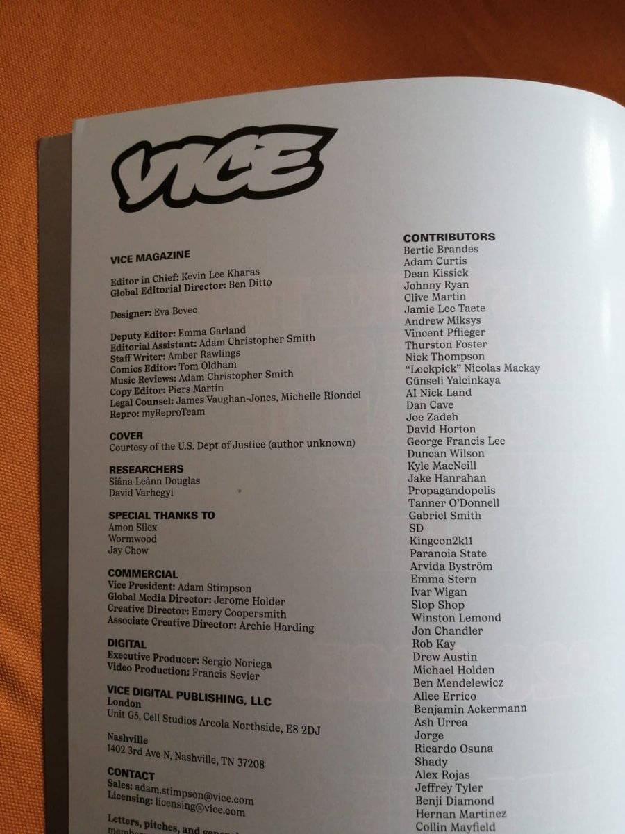 danielcave_'s tweet photo. Pleasure to be in the latest @VICE magazine reporting on AI. It looks fucking beaut. 

Lovely to be alongside writers and documentarians I really respect. https://t.co/q3BG9lGz4t