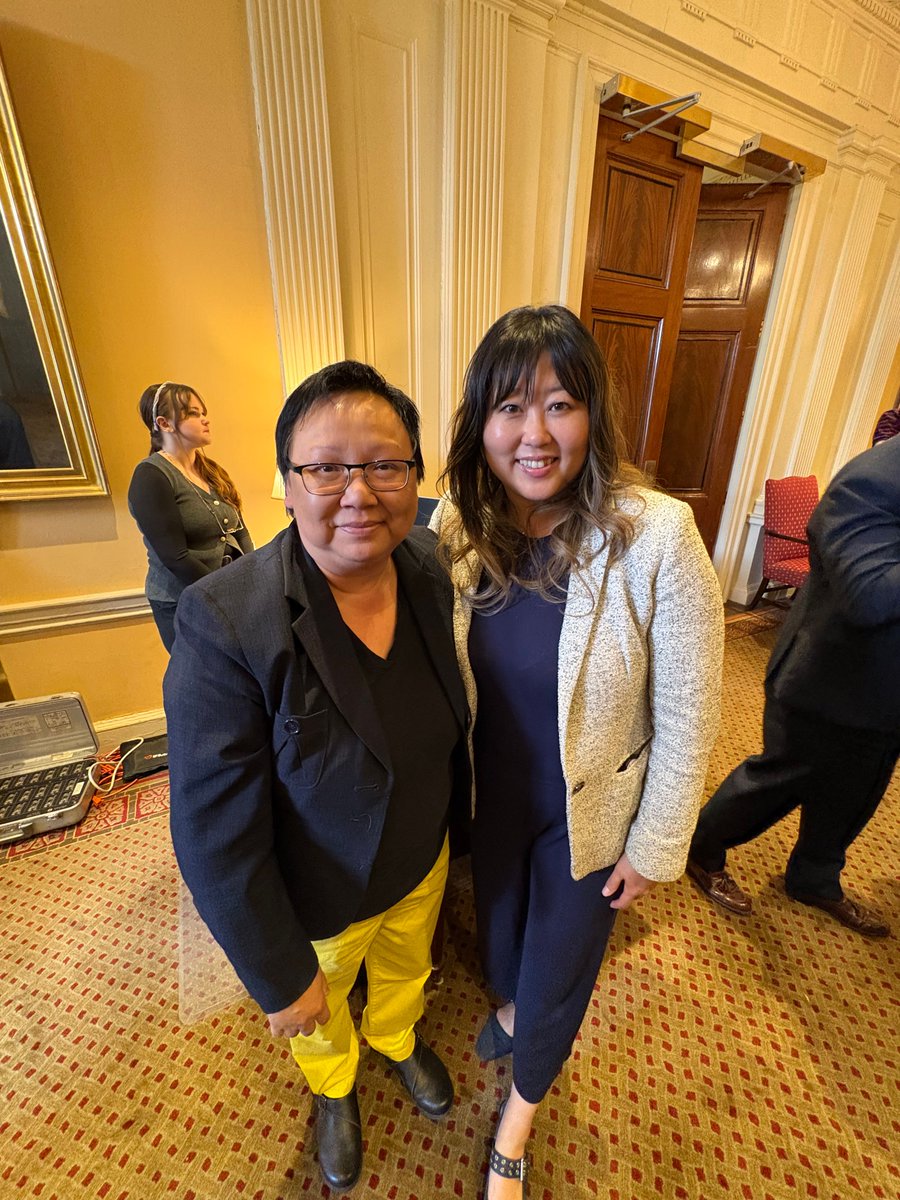 EOPSS's tweet photo. To close out AANHPI Heritage Month, Secretary Gina Kwon joined Governor Maura Healey and community leaders to celebrate the contributions, cultures, and leadership of Asian American, Native Hawaiian, and Pacific Islander communities across Massachusetts.

As the first Korean American to serve as Massachusetts' Secretary of Public Safety and Security, Secretary Kwon is proud to celebrate the values of public service and inclusive leadership. Thank you to everyone who helped make this month’s celebrations so meaningful. #AANHPIHeritageMonth
