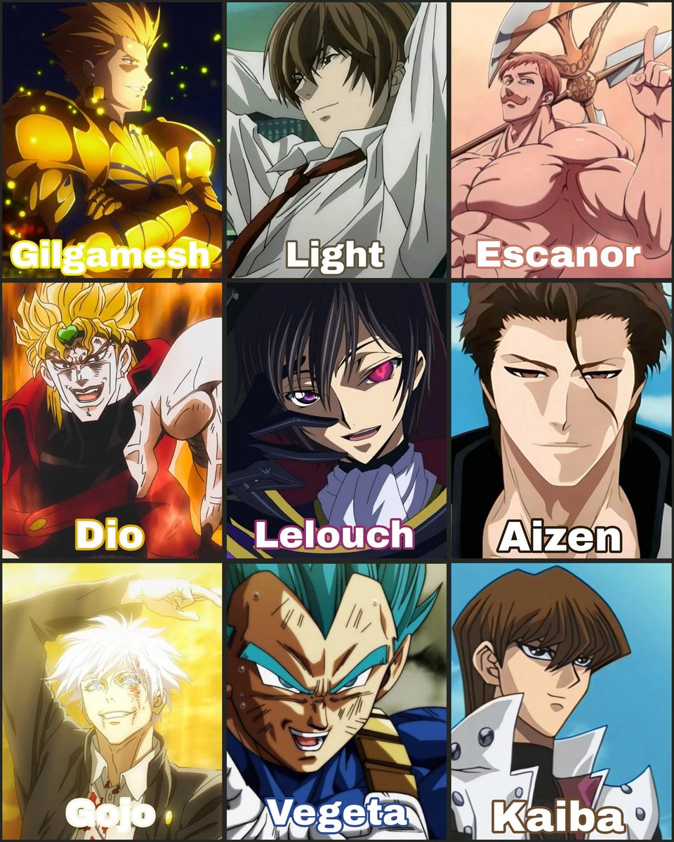 GamingNextDoor's tweet photo. Who has the biggest ego in anime? https://t.co/DziC6gl7cT