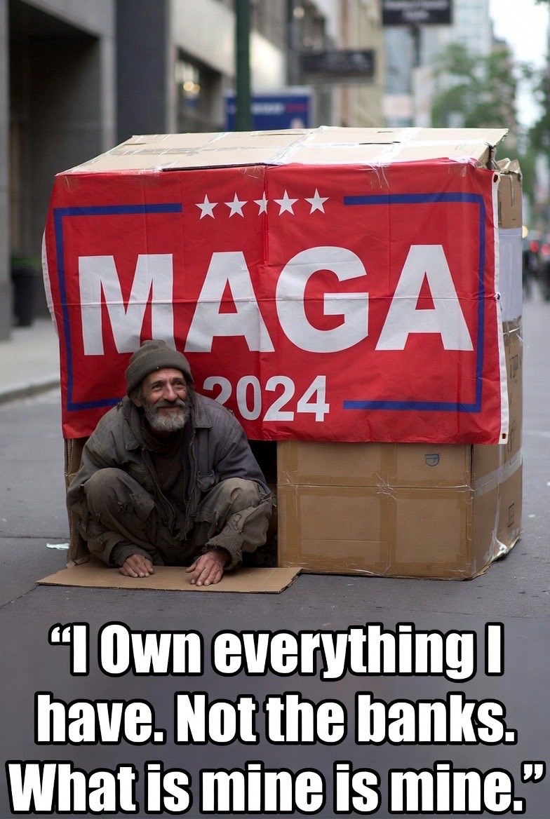 Can't stop LMFAO at tRump supporters tweet media