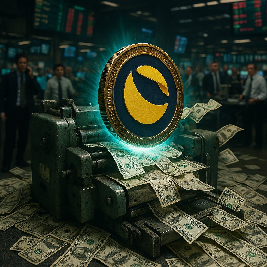 onlycryptobaron's tweet photo. Let's say we live in a perfect #Crypto world..

Jane street is forced to burn 2.7T #LUNC which then makes TFL burn the rest of their holdings, which then makes Binance burn their 3T holdings..

What's left? No fear of dumping and a #Blockchain with less than 1T tokens being burned daily via DEX and a HUGE influx of oracle pool funds generating massive APR through staking.. 

Over a short period of time this will cause #LunaClassic to reach its $1 dream while #USTC repegs.. 

It's a dream, but not one far from reality and could be taking shape before our very eyes👀🚀