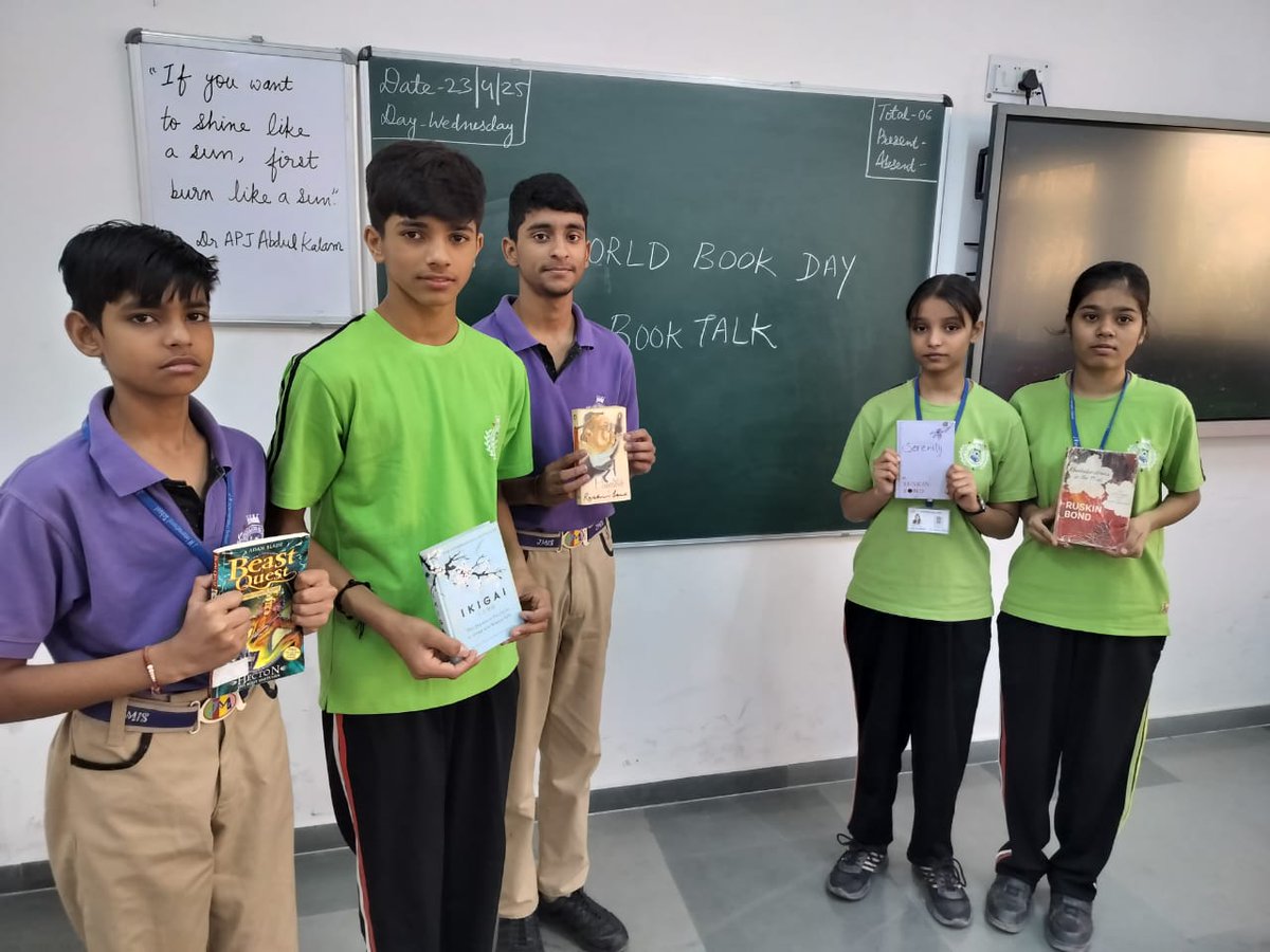 JMNoida's tweet photo. J M International School, Greater Noida West celebrated World Book Day with imagination, curiosity, and the joy of reading 📚. 

🌐https://t.co/iy7l0VEHBR

#JMInternationalSchool #worldbookday #explorepage #trendingschool #noidabestschool https://t.co/BzXhAxd8Zh