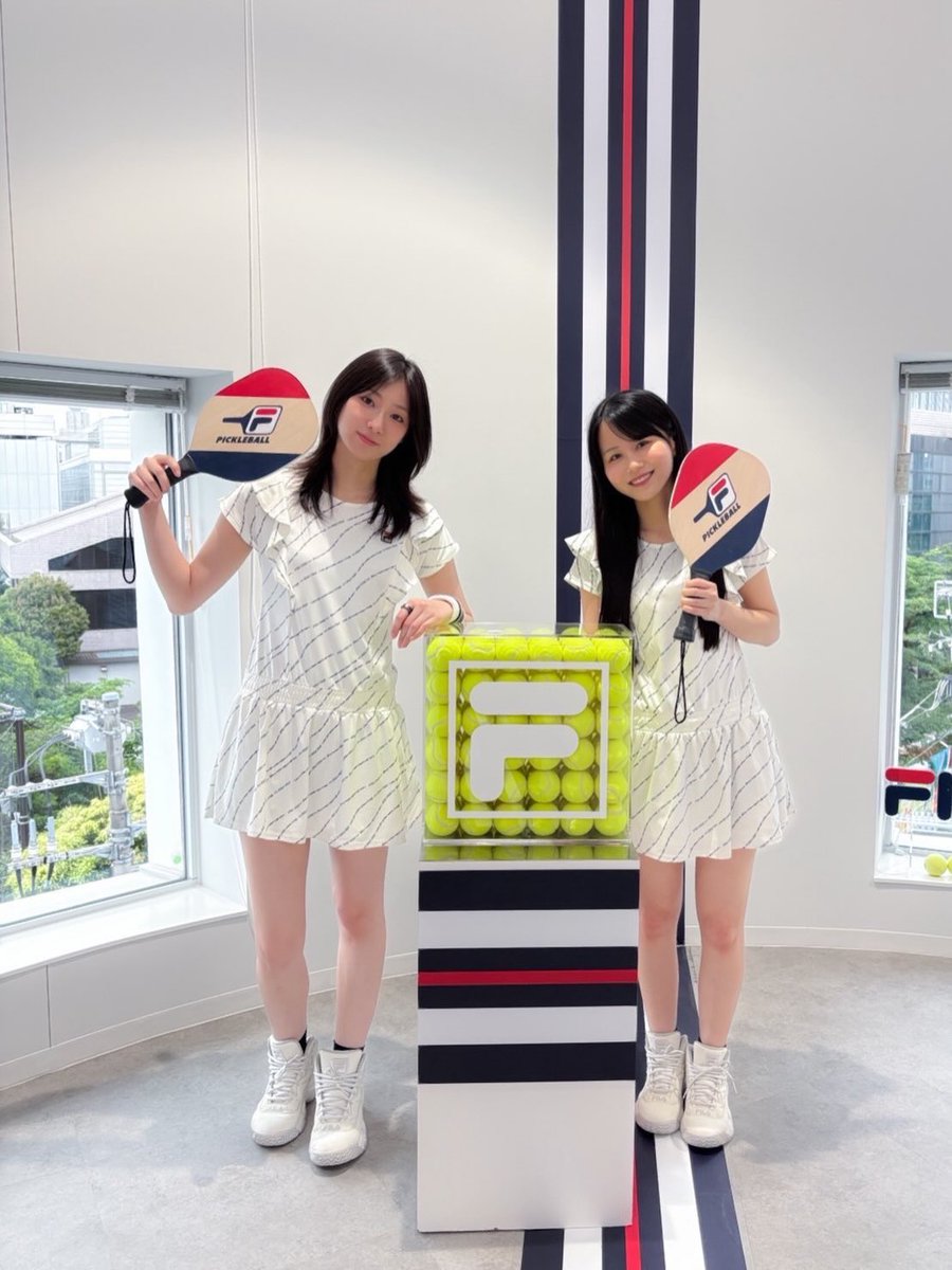 herserves's tweet photo. FILA JAPANに遊びに行ってきました🎾

目指せフューチャーテニスアイコン！！
#FILAjapan https://t.co/ifz1TrDvo7
