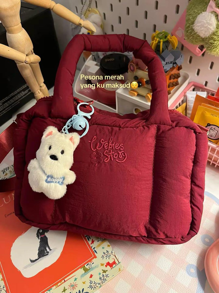 qluish's tweet photo. YANG MERAH JANGAN SAMPE LOLOS 💥‼️ 
warna nya cakep banget, compact masuk banyak barang bawaan + tentunya FLUPPY 😍💯 https://t.co/2czxuX8ZxQ
