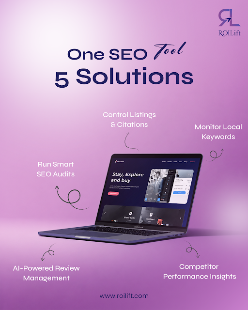 ROILift's tweet photo. Most businesses track SEO in spreadsheets, screenshots, and five different tools.

There's a better way.

#SEO #LocalSEO #ROILift https://t.co/pxLClkAlDV