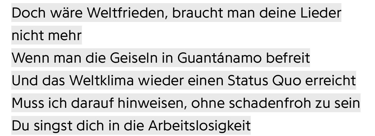 formkritik's tweet photo. Materialismus ist, wenn man Alligatoah zitieren kann. https://t.co/RTqVr0dM4Q