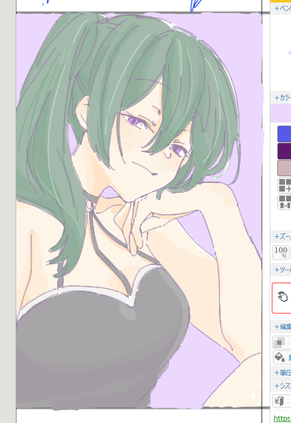 seila_ilust's tweet photo. 絵チャ　ユーベル https://t.co/NTwJcI9i38