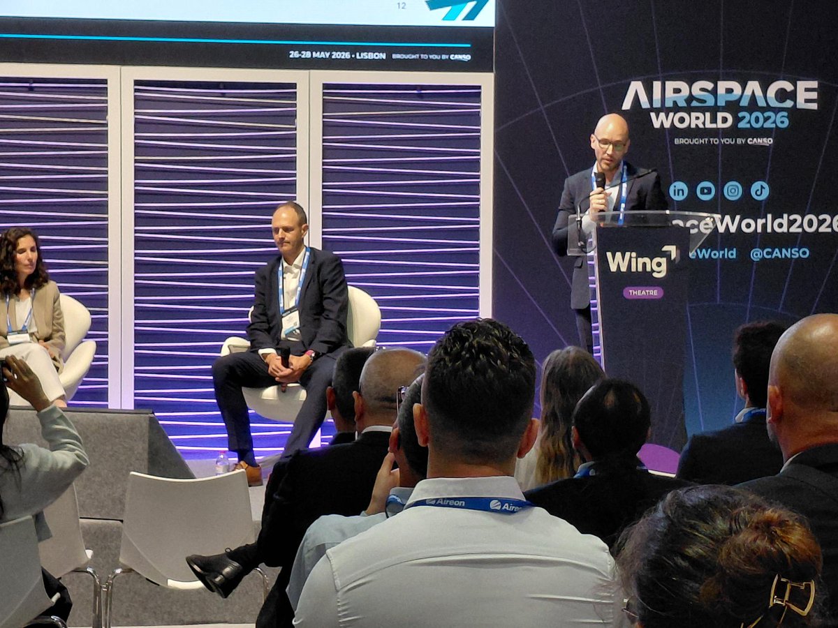 AesaSpain's tweet photo. 📌Cerramos la semana destacando la participación de @AesaSpain en el #AirspaceWorld2026 en #Lisboa 🇵🇹.

Un espacio internacional donde nuestros expertos han podido debatir y analizar sobre retos regulatorios de #Uspace y operaciones #HAPS.

👉Más info en https://t.co/1zbBhXOmJ6 https://t.co/3NymwOMTyA