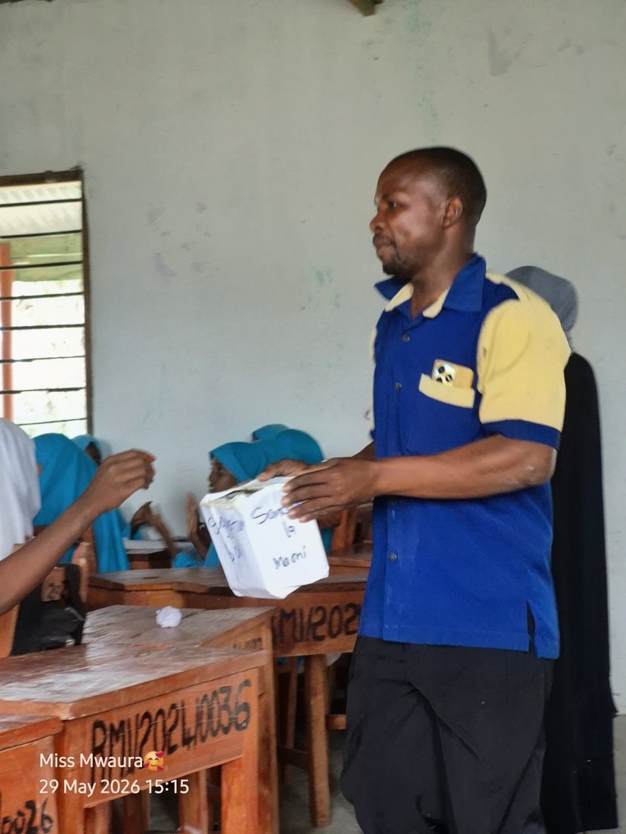 totocentre's tweet photo. Ongoing mentorship session on menstrual health and hygiene at Koreni Primary as we continue to empower girls with knowledge, confidence, and dignity. Together, we are breaking stigma and promoting period equality for every girl in Lamu County
#CelebratingMenstrualHygieneDay2026 https://t.co/aVST2TSskS