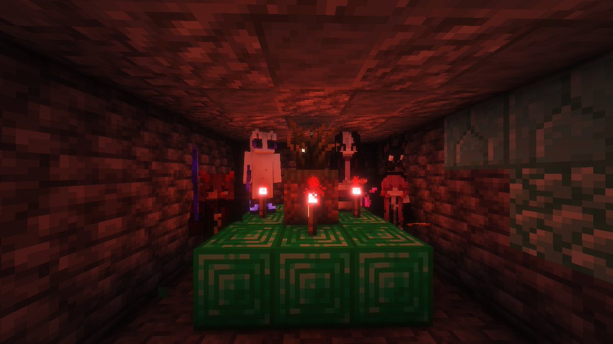 xinyays's tweet photo. my roommates for the end of the world bro, oh we're kinda cooked #oomfsmp https://t.co/wz8bFdLLjK
