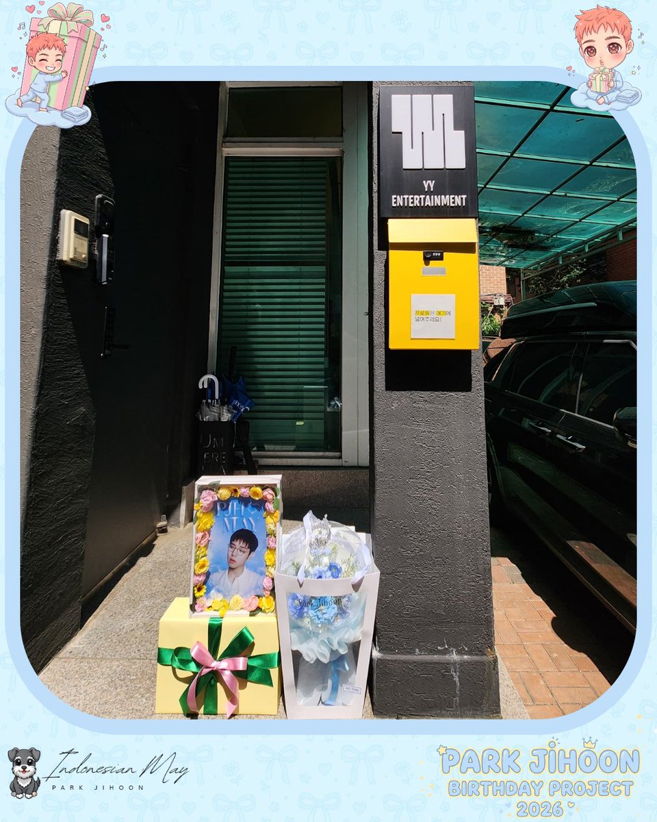 indonesianmay's tweet photo. MAY HA 💚💛💖

Hadiah untuk Jihoon telah kami antarkan langsung ke YY Entertainment. Semoga semuanya bisa segera sampai dengan baik ke tangan Jihoon. 

Detail dan rincian hadiah akan kami bagikan di postingan selanjutnya ya 🥰

#parkjihoon #박지훈 https://t.co/UMu2RQq55U
