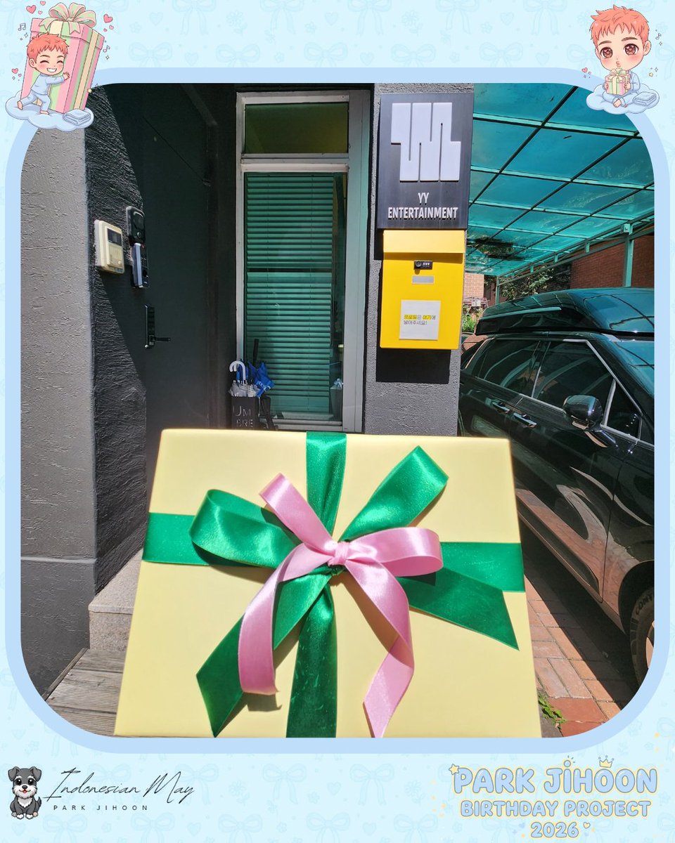 indonesianmay's tweet photo. MAY HA 💚💛💖

Hadiah untuk Jihoon telah kami antarkan langsung ke YY Entertainment. Semoga semuanya bisa segera sampai dengan baik ke tangan Jihoon. 

Detail dan rincian hadiah akan kami bagikan di postingan selanjutnya ya 🥰

#parkjihoon #박지훈 https://t.co/UMu2RQq55U