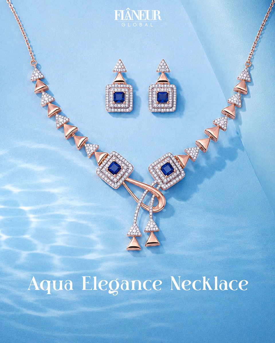 FlaneurGlobal's tweet photo. flaneurglobal 💙 Inspired by the ocean. Crafted for elegance. ✨
🌊 Timeless design
💙 Sapphire-inspired brilliance
✨ Luxury in every detail
sapphire necklace, luxury jewellery, necklace set, statement necklace
#FlaneurGlobal
#LuxuryJewellery
#NecklaceSet
#ElegantStyle https://t.co/btPsGLpDfk