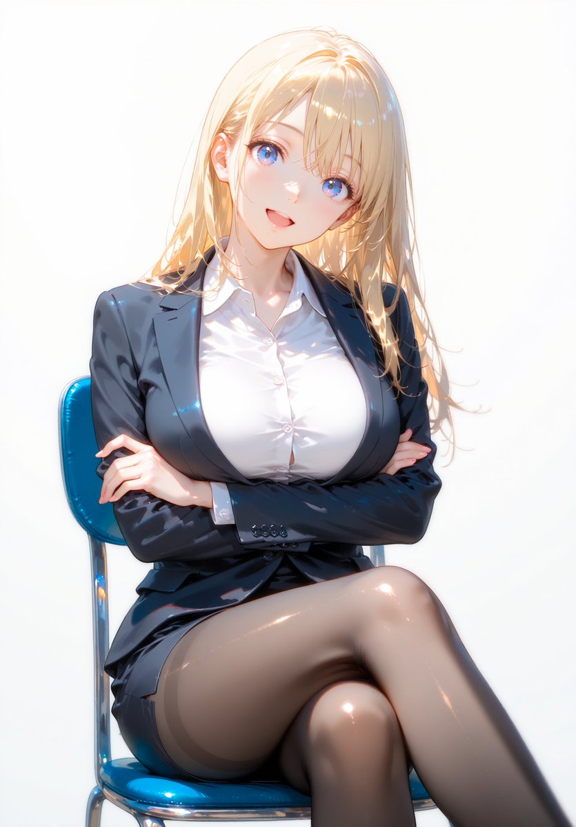 TonariDeskOL's tweet photo. 「いまから面接を開始しまーす！では年収どうぞ♪」
SFW anime-style illustration https://t.co/9eYVr5xrA8