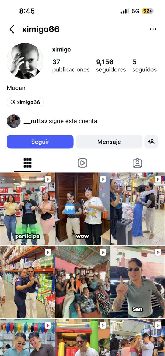 LesleeJPR's tweet photo. @Chanty3D Chequea ese perfil, es del hijo de él, en las historias está dando su versión de lo que pasó . https://t.co/Y2IAfPxFKP
