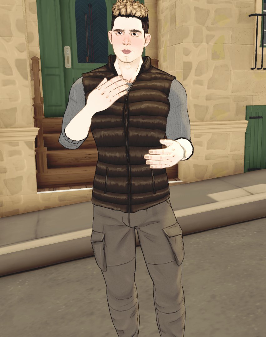 Chatursimz's tweet photo. Himbo townie Lian Reed 😏

#Paralives https://t.co/5pD909nQbY