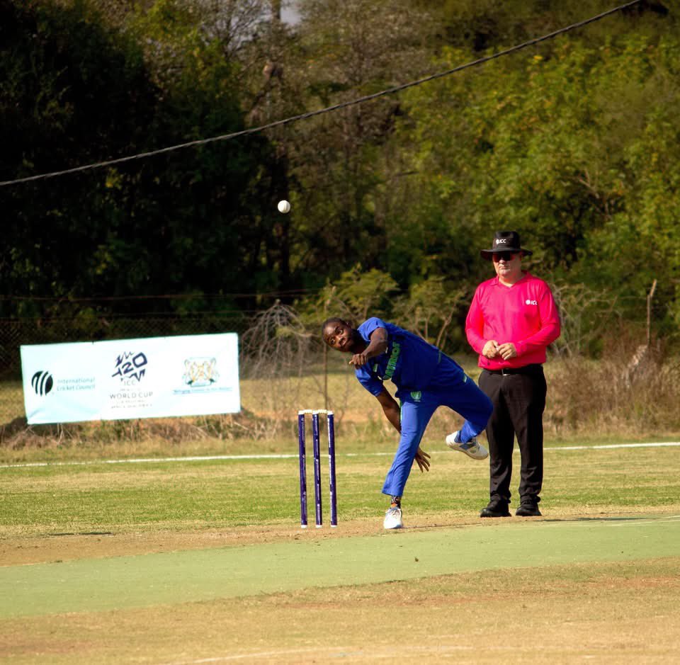 SpecialLineCC's tweet photo. Our very own captain of the Special Line, Raymond Coker 👑  
Player of the Match vs Ivory Coast 🏏🔥

Led from the front when it mattered most. Skill, calm, and that captain’s heart. 🇸🇱

This is what leadership looks like. Proud of you, skipper

#SpecialPeople💙💛 https://t.co/4Fiz7PzFqj