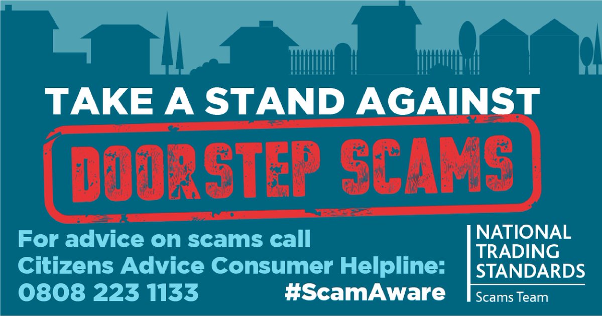bhamts's tweet photo. Don’t fall for #DoorstepSales offering you a discount if you sign up for work to your home immediately. Always do your research speak to friends and family. #ScamAware #BrumTS https://t.co/IftABjKVlt