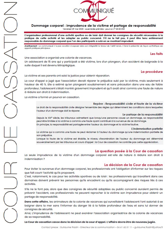 Cour de cassation tweet media