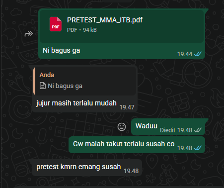 Faathin ga jadi STEI-K jadinya FTI-SP tweet media