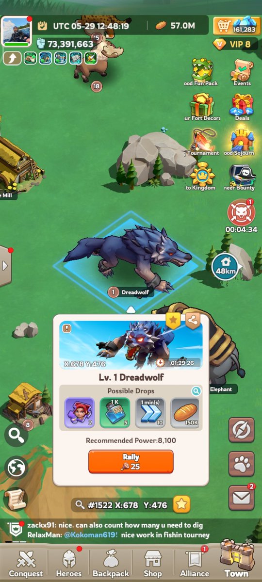 emraneranza_'s tweet photo. @Kingshot_Mobile Hello!!
I would like to make a complaint regarding opening rallies in the Dreadwolf event. Could you please consider updating the rally system for the Dreadwolf Event? https://t.co/JhSTiDo5qS