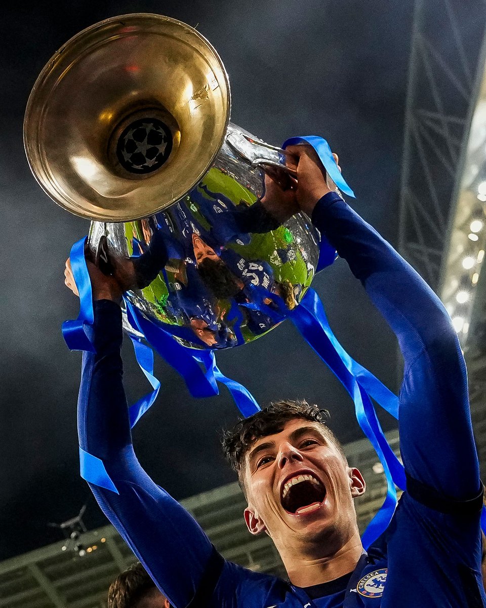 brfootball's tweet photo. It's been five years since Kai Havertz scored the only goal in the UCL final as Chelsea beat Man City.

Tomorrow, he's got another chance for the other side of London 💭 https://t.co/F2KYbTyVaz