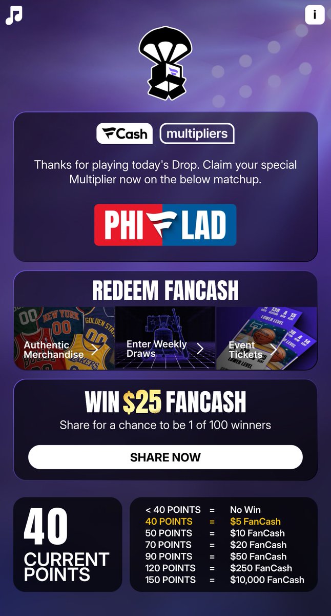 double_xp1's tweet photo. Play the #FanCashDropPromotion today

 https://t.co/cHTYYs2cdx https://t.co/CKmFXDXDUE