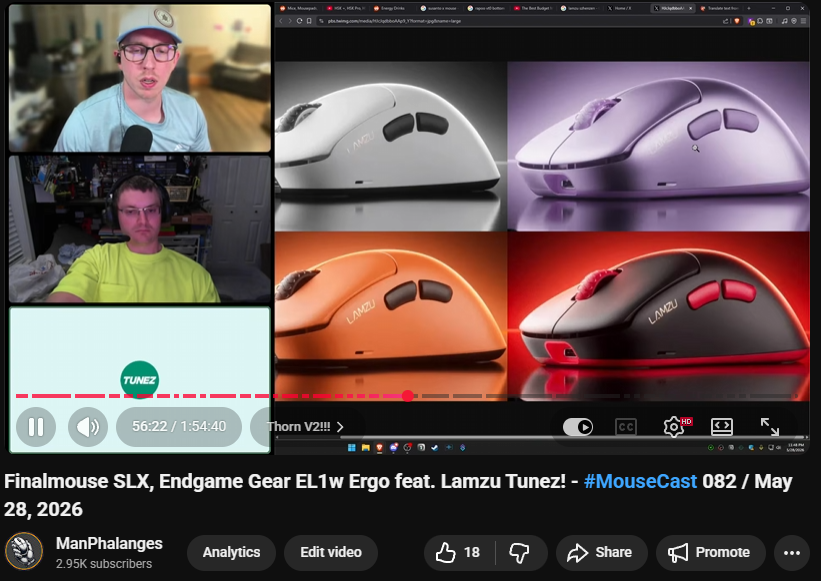 PhalangesCo's tweet photo. Thanks @TunezUS for the insightful discussion!
#MouseCast 082 timestamps are done gogogo
https://t.co/Sc5fJmAQs4 https://t.co/WYJ9tBChAr