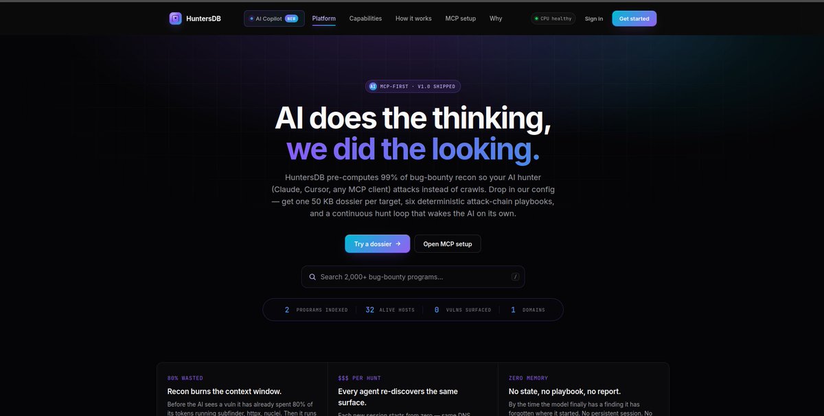 basant0x01's tweet photo. Something's cooking. We're building hybrid pentesting for bug bounty — proven scanners plus AI that actually reasons. Not a scanner, not a chatbot. Both. Full reveal soon. Stary hungry. https://t.co/u6HVOIgVS2
