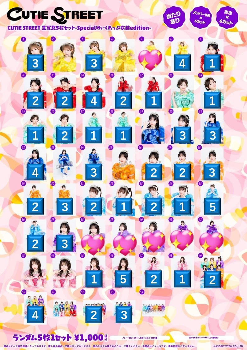 CUTIE STREET きゅーすと キュースト トークポート トクポ 生写真 譲