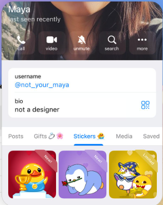 Markn696873197's tweet photo. The strongest signal for Telegram Stickers may have already been given by Sticker Pack itself.
In their recently published Unique Stickers proposal, the team reiterated that they still see huge potential in deeper sticker integration within Telegram. Their vision is to make Telegram the go-to platform for artists, creators, communities, and brands.
This aligns with what many sticker holders have been anticipating for months: native Telegram integration.
Major IPs such as Pudgy Penguins, BAYC, Azuki, Moonbirds, Lamborghini, DreamWorks, NASCAR, and others didn't enter the ecosystem by accident. They're positioning themselves for what could become the next major creator economy inside Telegram.
If Unique Stickers are integrated as envisioned, today's sticker market may only be the beginning.