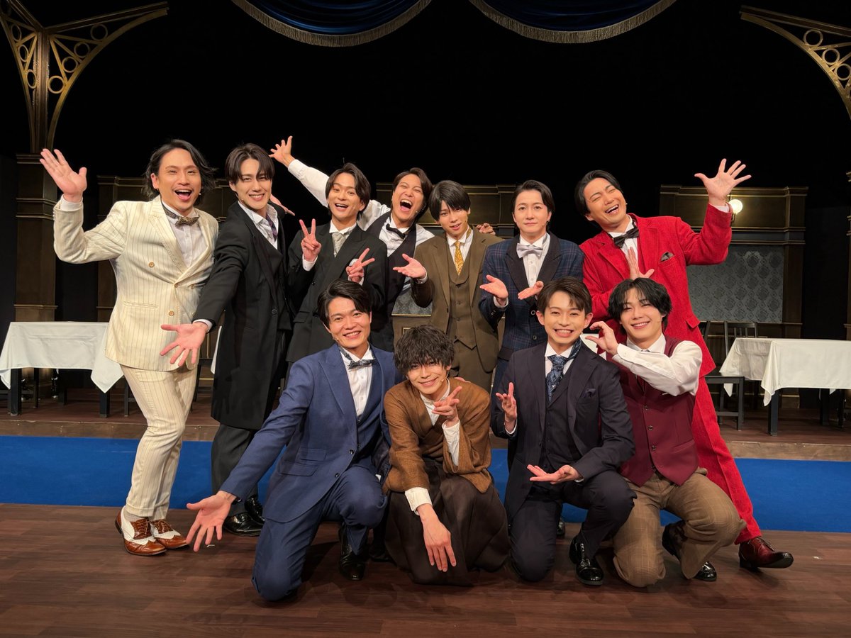 ry_0922's tweet photo. 劇団アレン座 全国ツアー
東京凱旋、2日目を終えました。
ご来場＆配信をご覧いただき
誠にありがとうございます！
ゲストのひろきくん
ありがとうございました😌
残り4公演
最後まで新鮮にやり遂げます。
明日もご乗車をお待ちしております🚂✨
#ろまたん https://t.co/TiiqV3BB8J