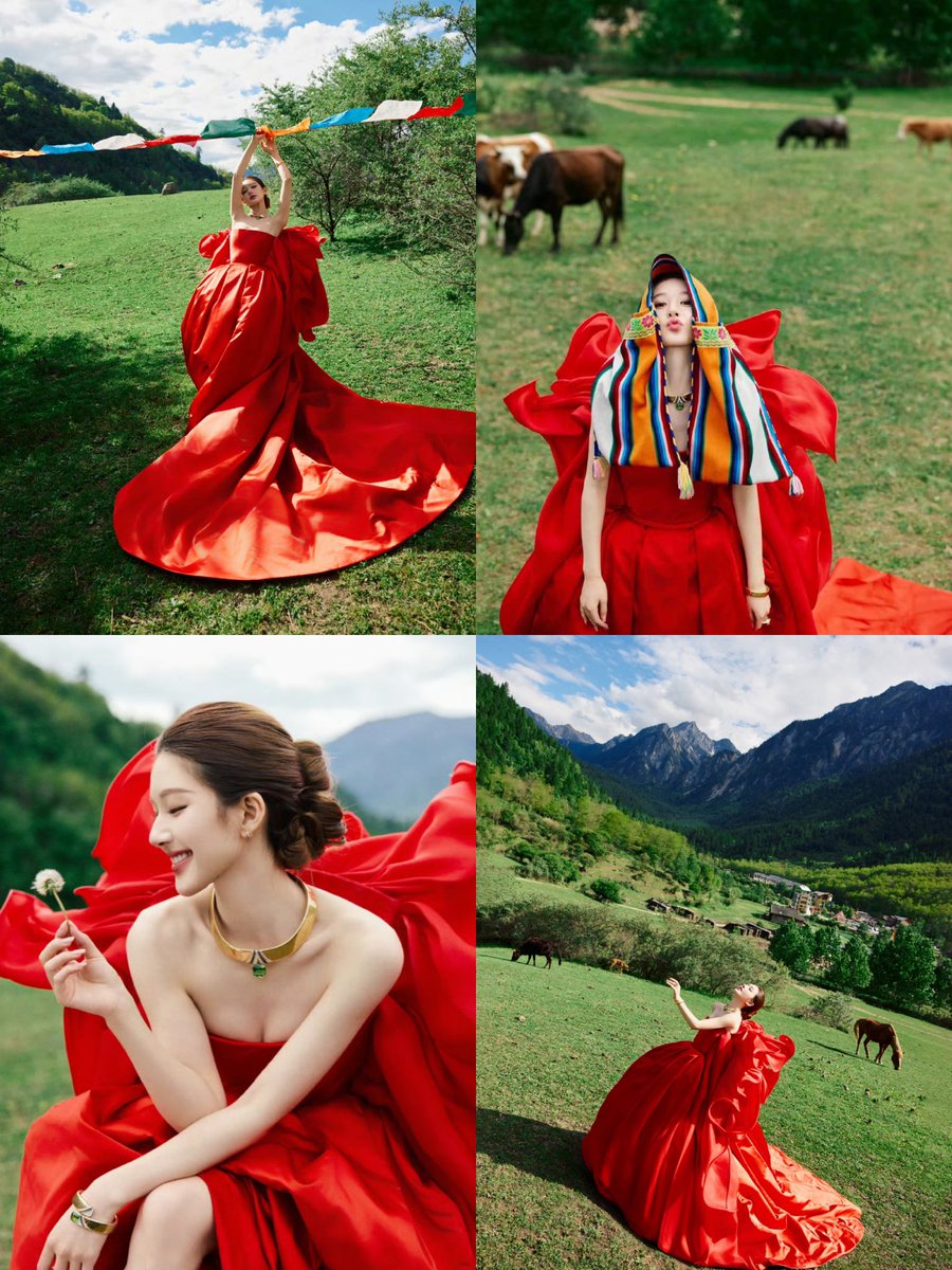youniebear's tweet photo. straight out of a magazine cover omfg this is exactly what i meant when i wanted outdoor shoots!!!!! 

ROSY VOGUE MOMENTS 
#ZhaoLusixVogueVacation
#VogueVacation https://t.co/6rztVRuJw5