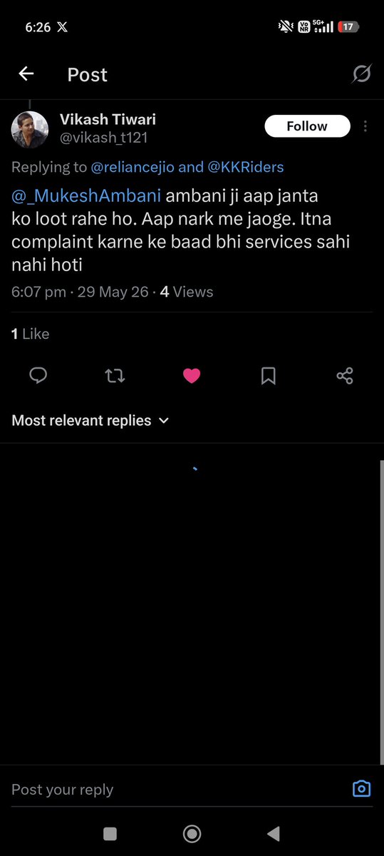 junaidbhat002's tweet photo. @reliancejio https://t.co/JVeHn0rKev