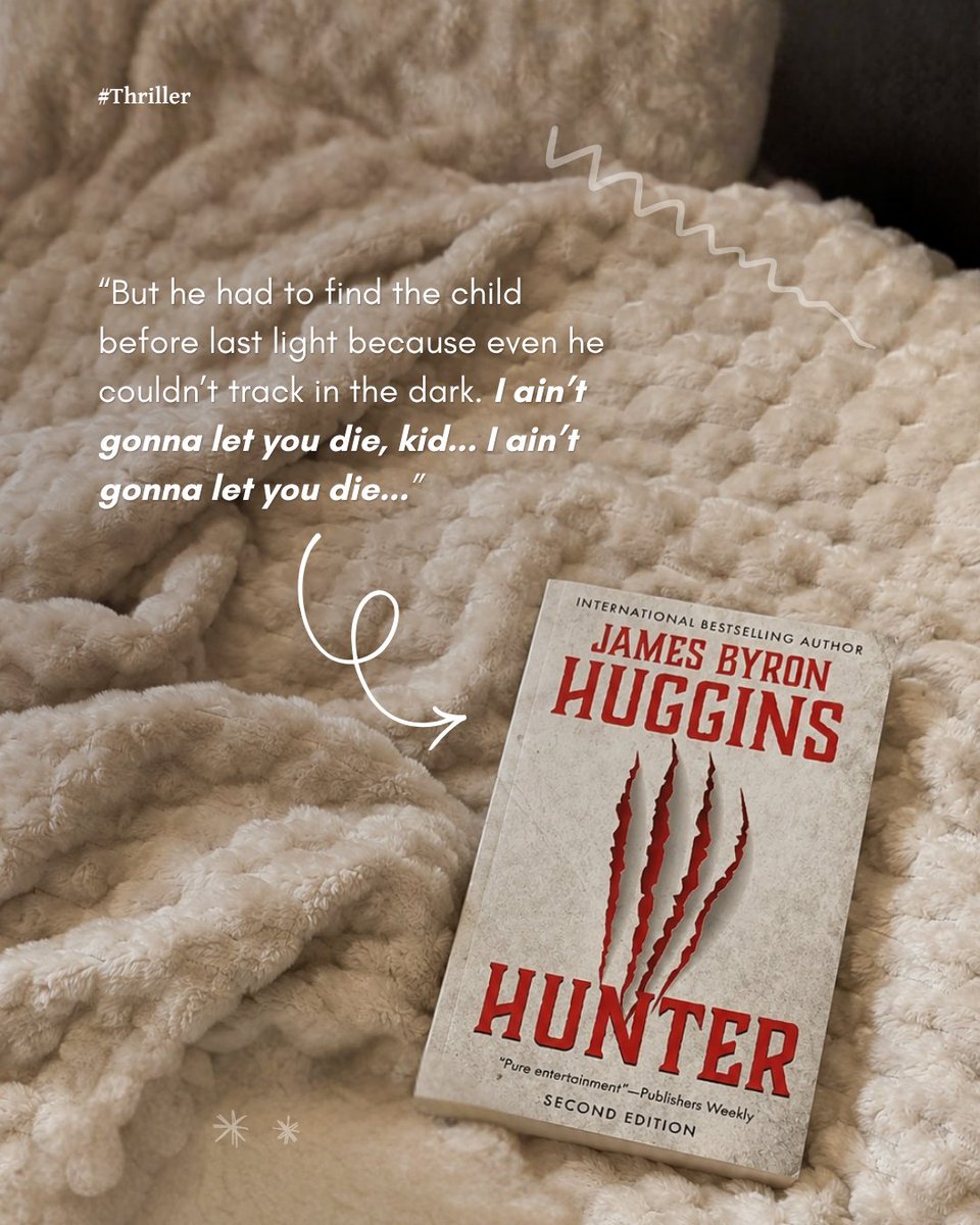 WildBluePress's tweet photo. The kind of quotes that make you pause mid-page and just sit there for a second 🙌

The Hunter series follows the best tracker in hunts against dangerous, scientifically created creatures.

➡️ https://t.co/aG9vpL5E3x

#truecrime #scifi #thrillerbooks #wildbluepress #bookquotes https://t.co/mWnN2kQBqw