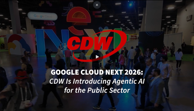 DbJsales's tweet photo. Agentic AI = more than chat. Which government workflow should an AI agent run first—intake, triage, or status updates? Check @CDWCorp’s Google Cloud Next video out: https://t.co/rmGZ7cAXIp https://t.co/6xU7xqVFge