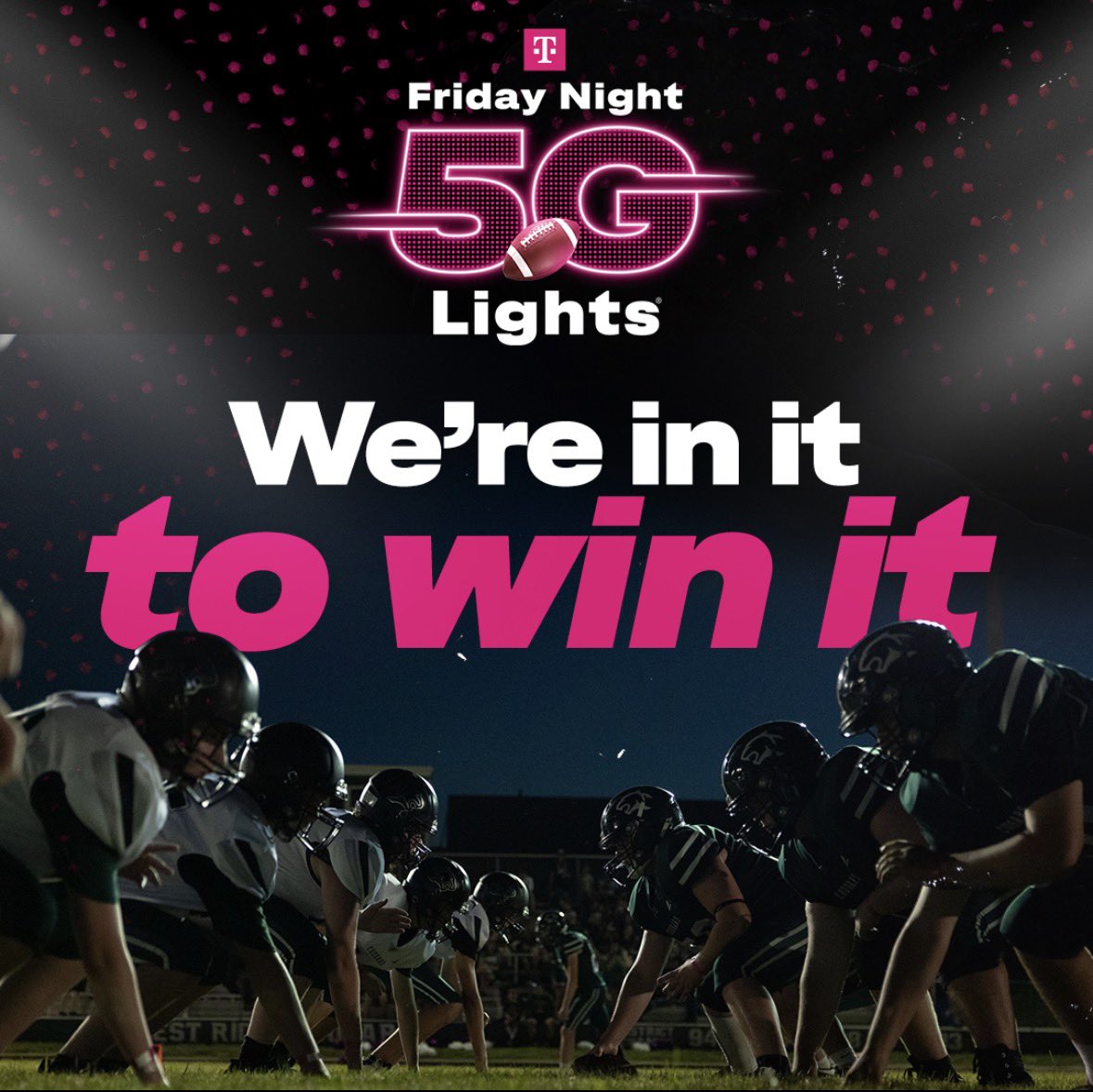 PricevilleFB's tweet photo. We’re casting our #Entry into Friday Night’s 5G Lights with a special shoutout to help make our voices heard and show T-Mobile why Priceville High School deserves to win big! Thanks for supporting our #FN5GL journey!
@TMobile https://t.co/4aKpGbeTRv