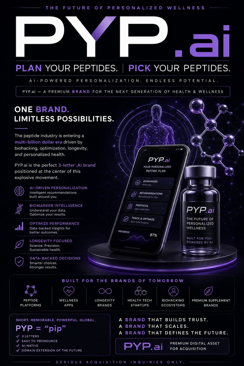 domainscarcity's tweet photo. #peptides https://t.co/A80GzPp0SQ