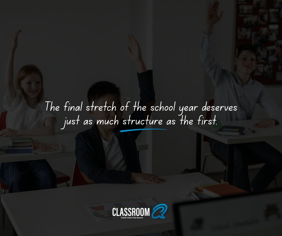 ClassroomQ's tweet photo. The final stretch of the school year deserves just as much structure as the first. ClassroomQ keeps student requests organized so your focus stays on meaningful instruction and strong closure. Finish the year with clarity at https://t.co/ViU7LuDZud. 🙌 https://t.co/tY1XZLObmr